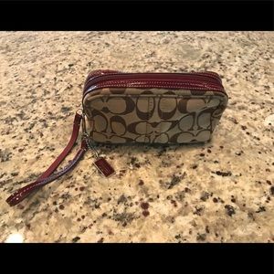 NWOT Coach wristlet